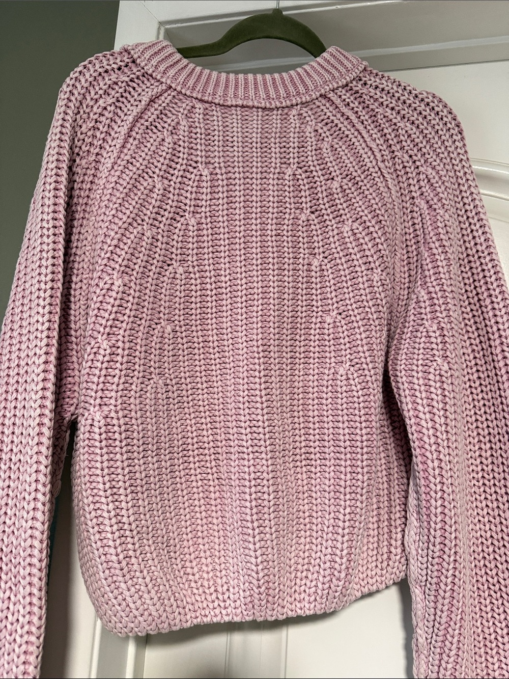 Free People Lilac Cropped Sweet Nothing Cardi - Picture 7 of 11